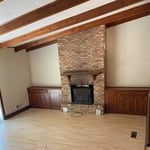 Before picture of the living room