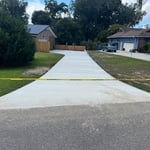 Driveway install