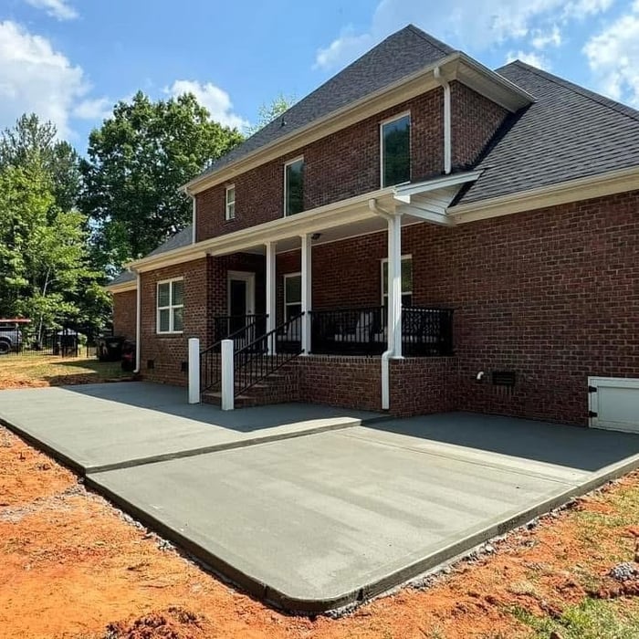 Dual Level Patio