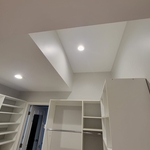 New lighting in closet