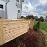 Cedar AC enclosure