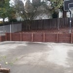 Retaining wall replacement in El Dorado Hills