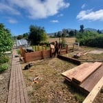 Redwood Garden Beds In Napa