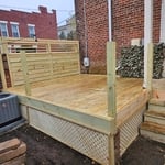 Deck and Fence downtown Richmond, VA