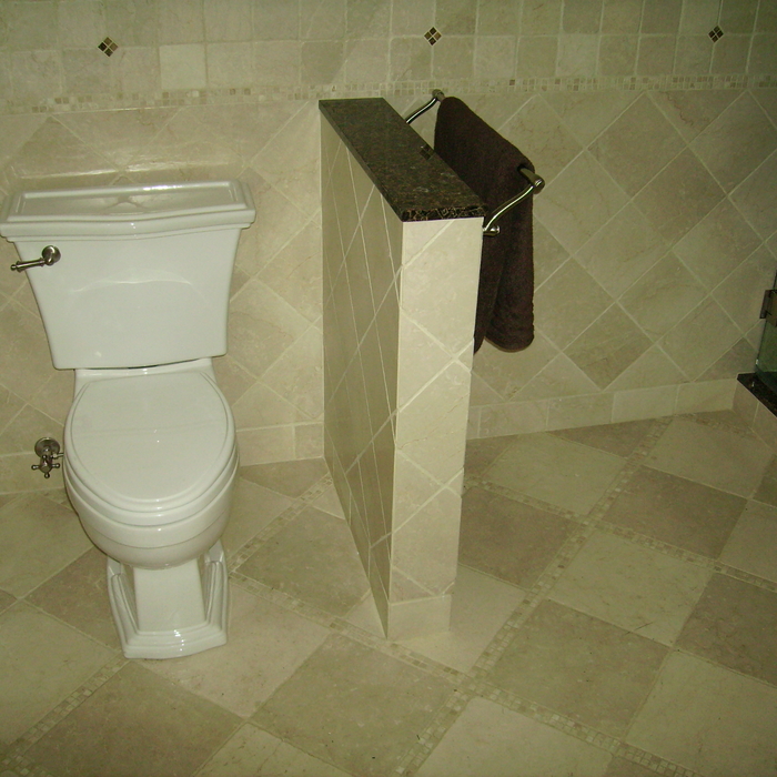 Next to Master shower