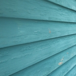 The paint was in pretty rough shape.