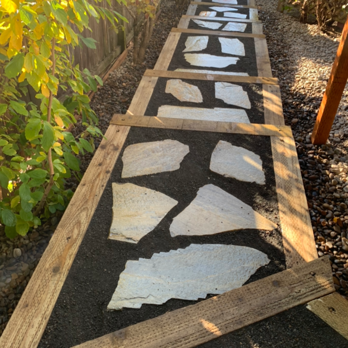 New Hardscape Pavers Installation