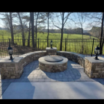 Fire pit area