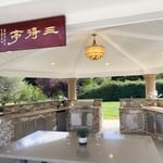 Outdoor Gazebo Kitchen Morgan Hill California