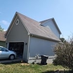 The original roof before we replaced it.