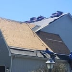 We tear all roofs to the decking and inspect for damage before we install underlayment.