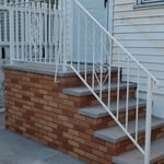 Brick Patio and stairs