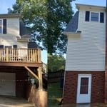 Left side of image: Before
Right Side: After
