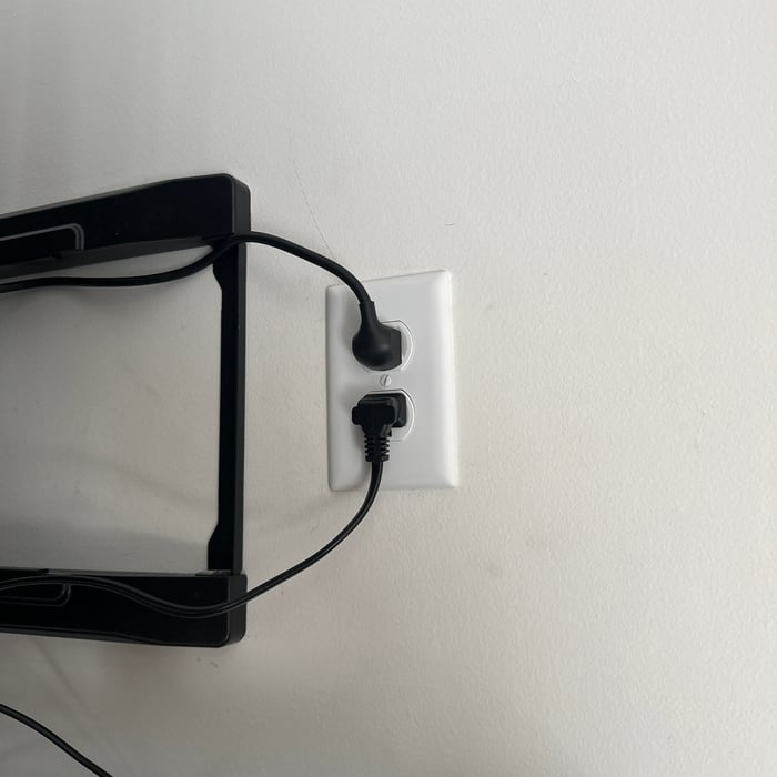 Tv Mounting and electrical clean up