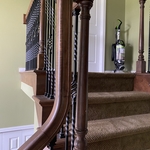 Restoration and Reinforcement of an Interior Staircase Railing Project