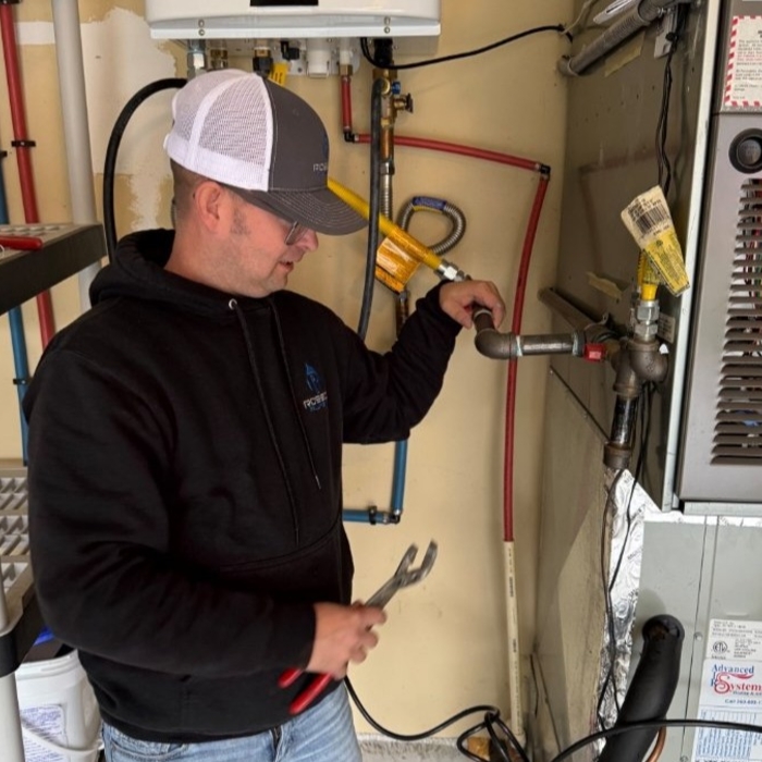 Testing tankless water heater
