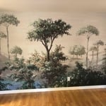Wallpaper Mural install