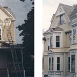 Exterior Before and After
