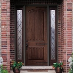 Looking for the beauty of wood but prefer less maintenance? Fiberglass Doors are a perfect solution. Their durability and look are a great substitute to the wood door.