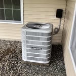 Outdoor condenser unit.