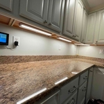 Kitchen wiring and under cabinet lighting installed.