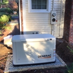 Standby generator installation