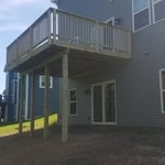 2nd story deck build