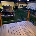 New deck installed.