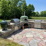 Outside kitchen