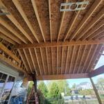 Backyard patio cover