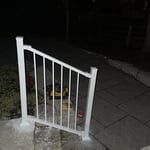 Aluminum hand rail
