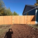 New fence