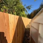 New fence