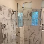 Master Bathroom Shower/Tub to Walk-In Shower Remodel