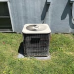 The old broken unit