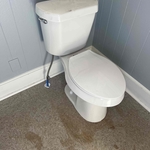New toilet installed