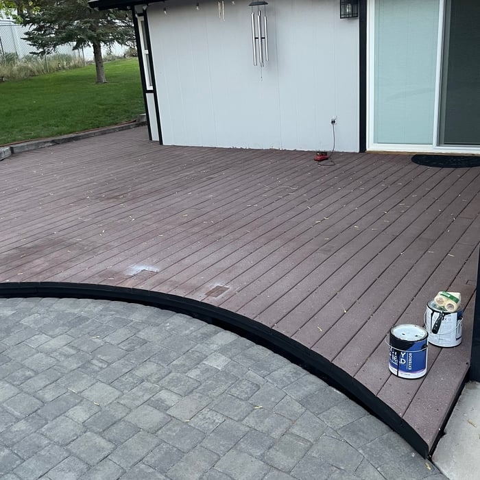 Finished deck