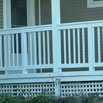 Deck plus railings