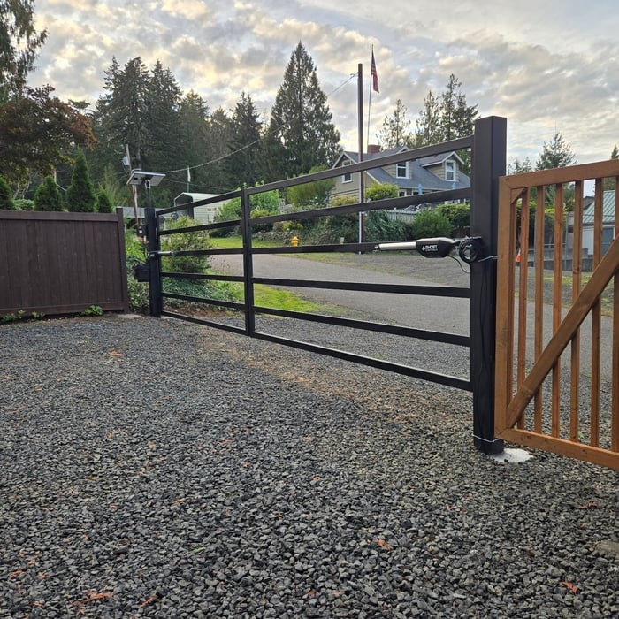 Fencing Driveway Gates Project