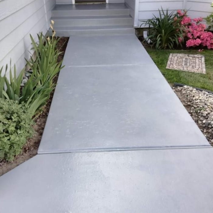 paint on concrete
