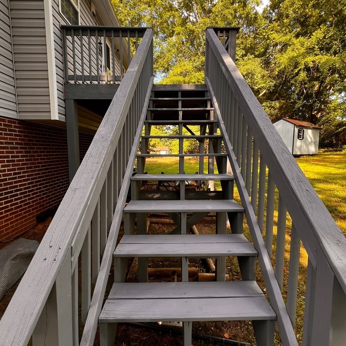 Painted Deck