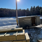 A Pineo Construction works in Rain or Snow, or Snow Making : )