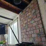 Ceiling fire damage