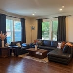 Leaving room after painting