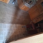 Camper carpet cleaning