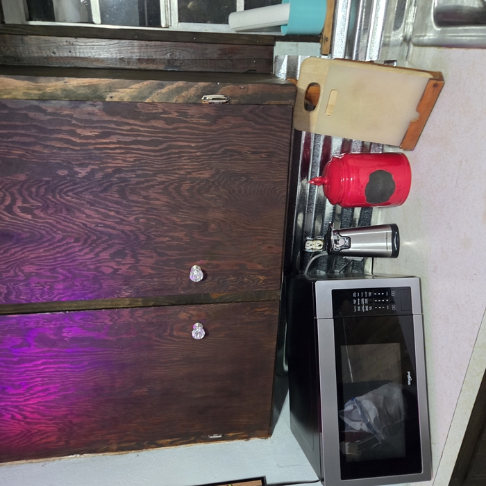 Restoration of kitchen cabinets