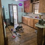 Restoration of kitchen cabinets