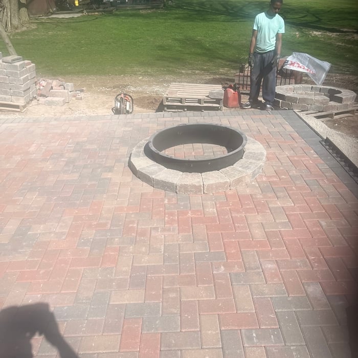 Install New Patio and Firepit