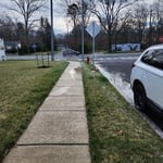 leak detected where new traffic sign was installed