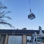 Brand-new high-efficiency furnace being installed in a Rocklin home. Our team specializes in expert heating system installation, repairs, and seasonal maintenance.